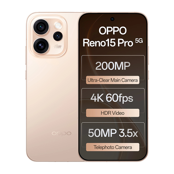 Oppo Reno 15 Pro (Sunset Gold, 12/256 GB)